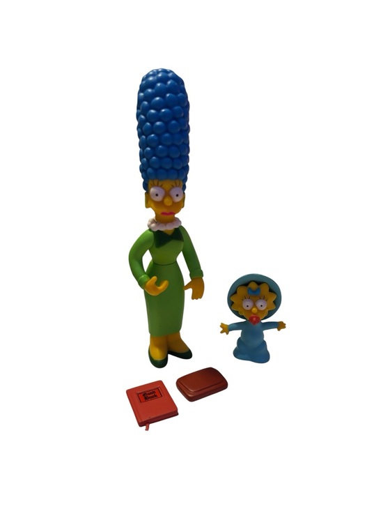Playmates Toys Other - The Simpsons Sunday Best Marge & Maggie - World of Springfield Series 10